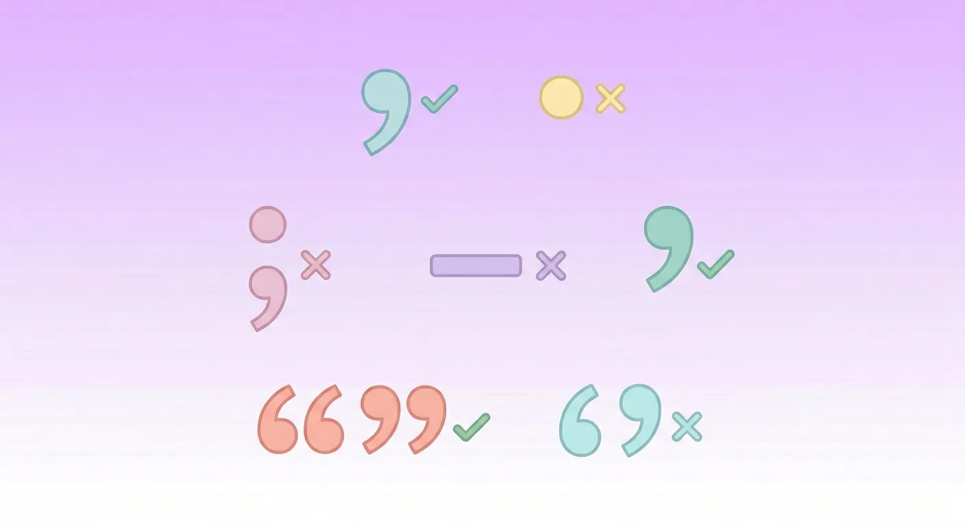 Punctuation Rules You're Probably Getting Wrong