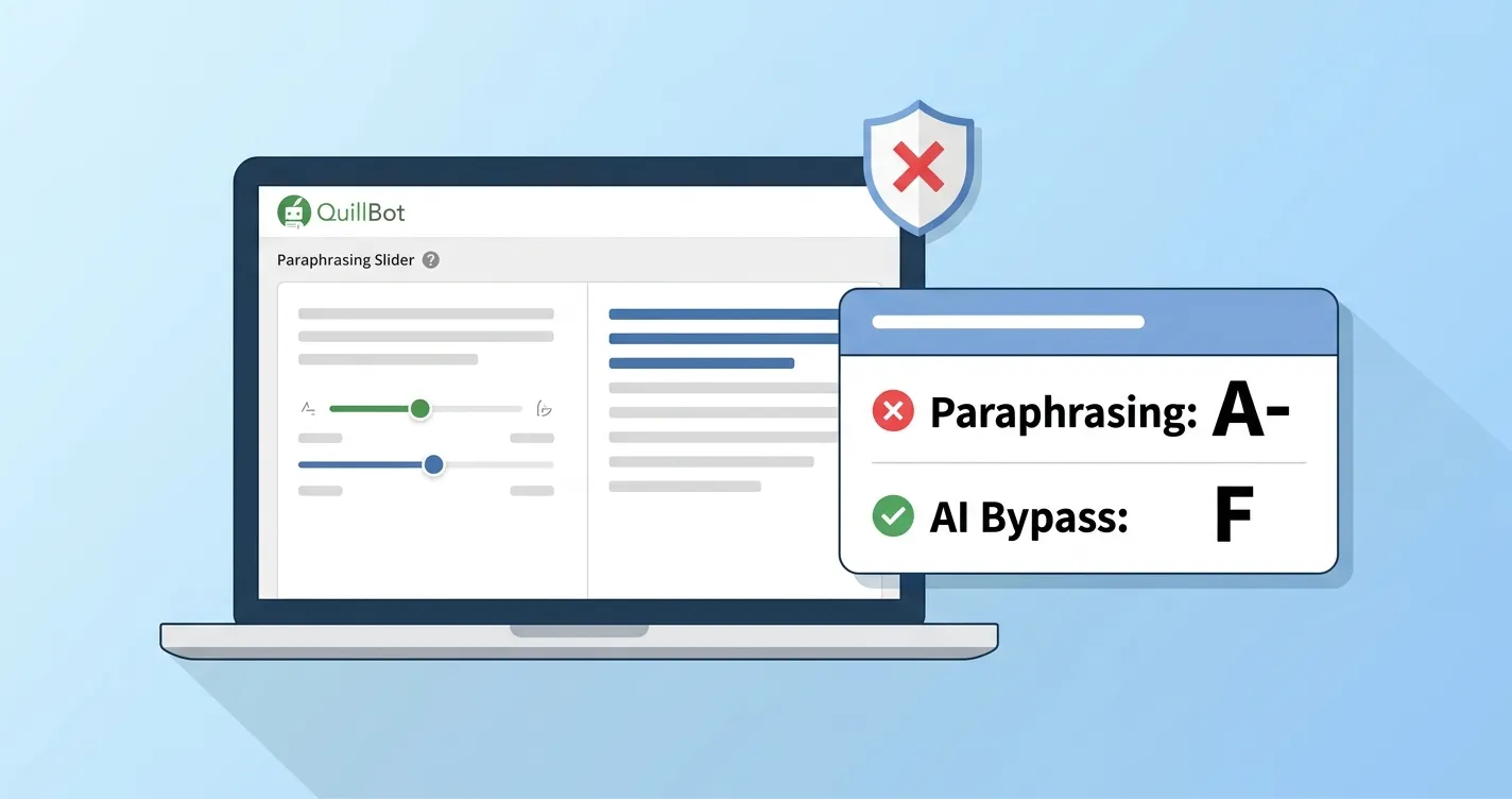 QuillBot Review 2026: Honest Test Results (AI Detection Bypass Rates)