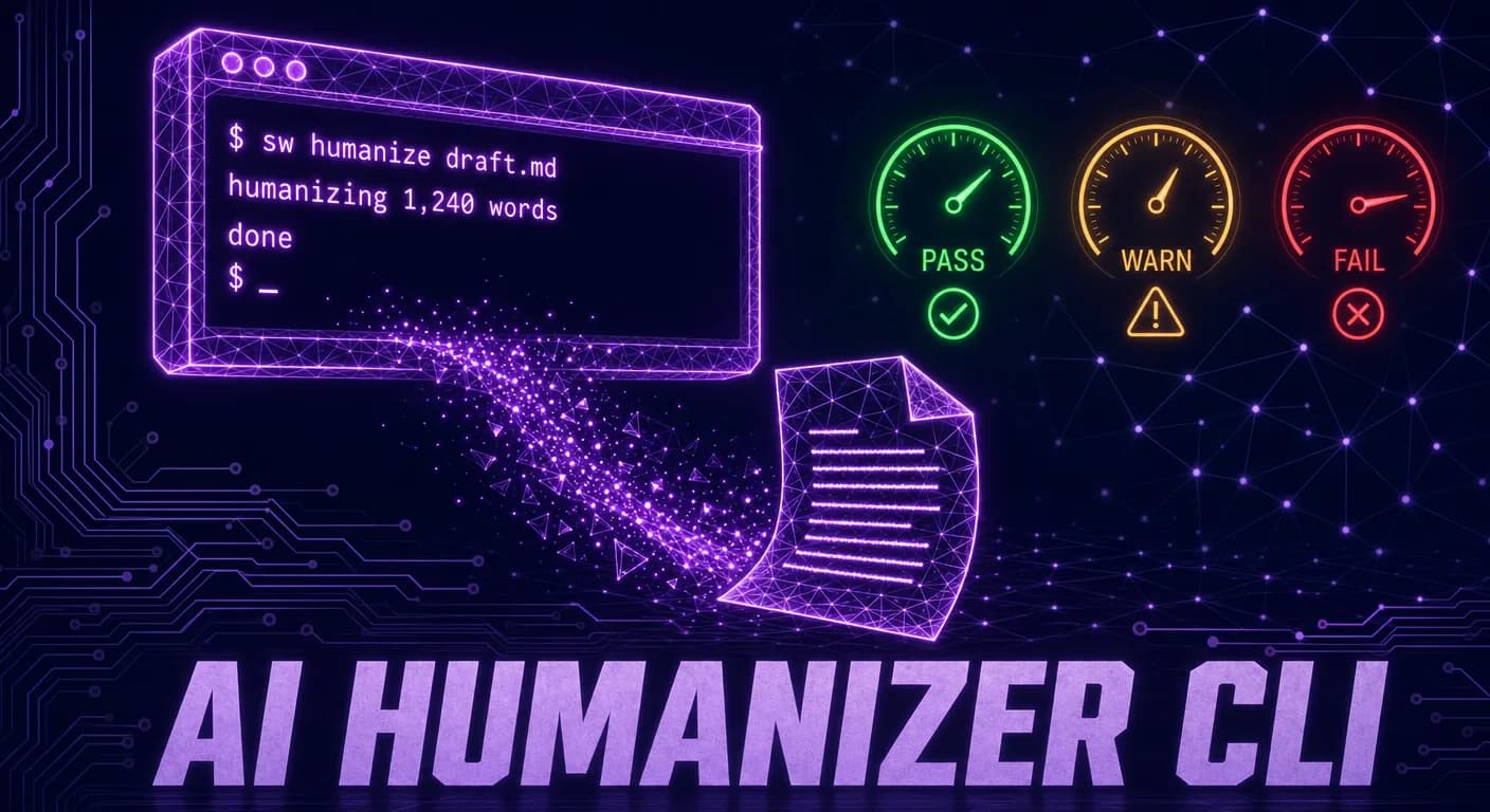 AI Humanizer CLI: Humanize and Detect AI Text From Your Terminal