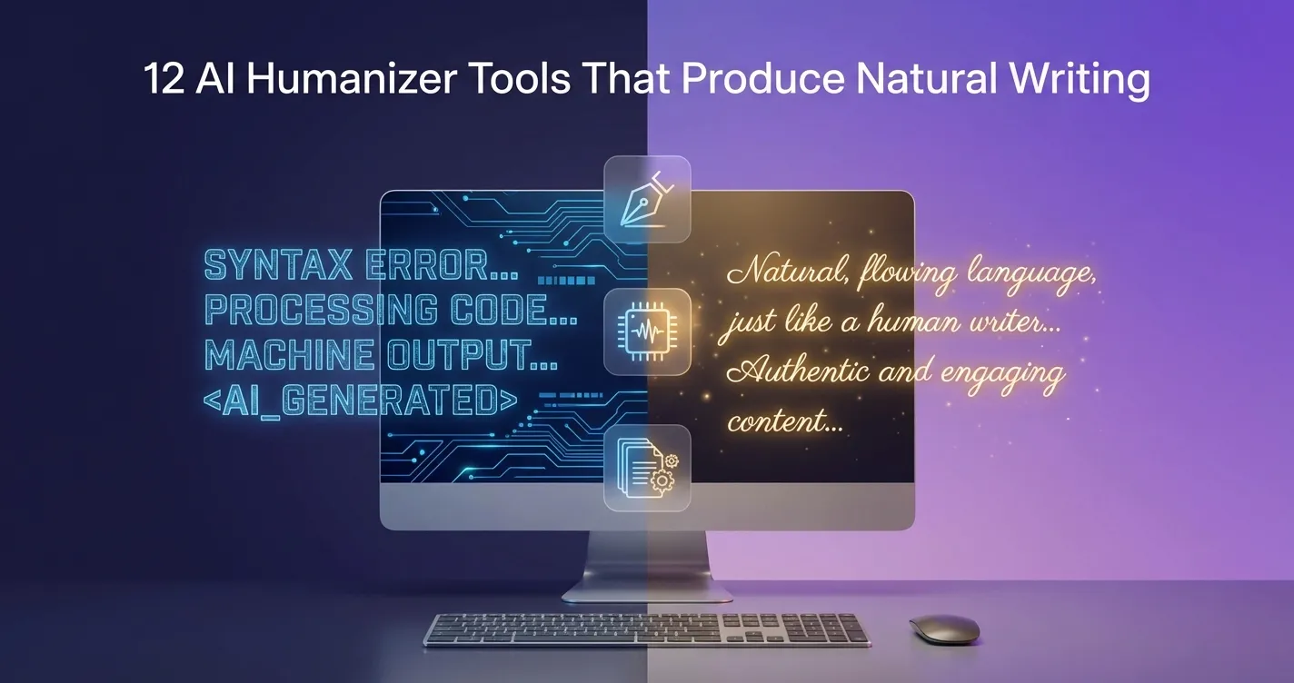 12 AI Humanizer Tools for Natural Writing 2026