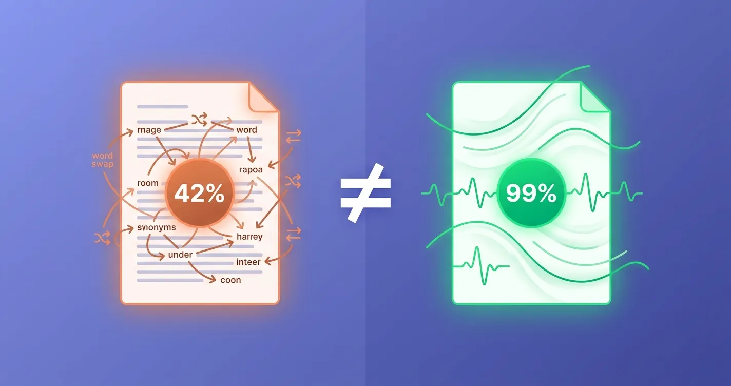 AI Humanizer vs Paraphraser: Why One Works and the Other Doesn't