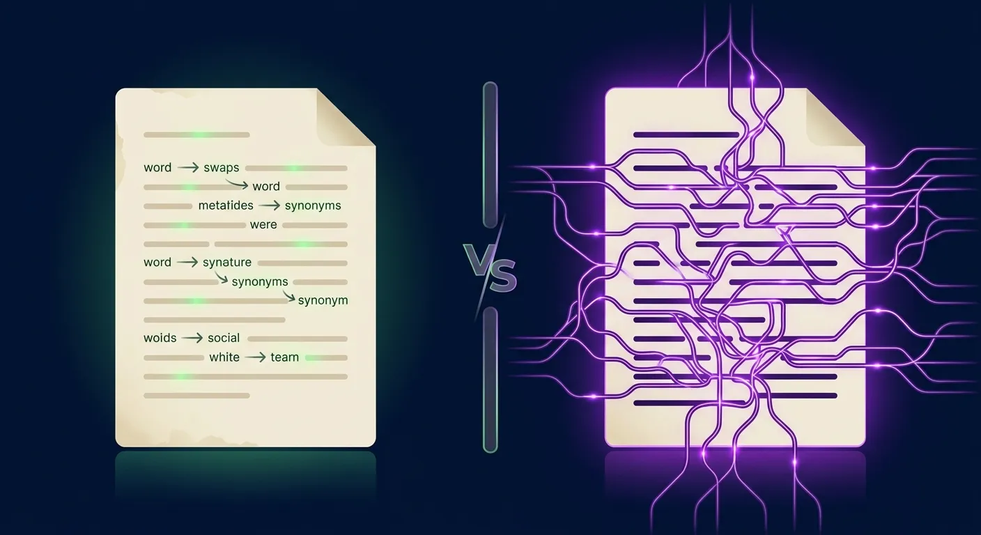 Grammarly Paraphraser vs AI Humanizers