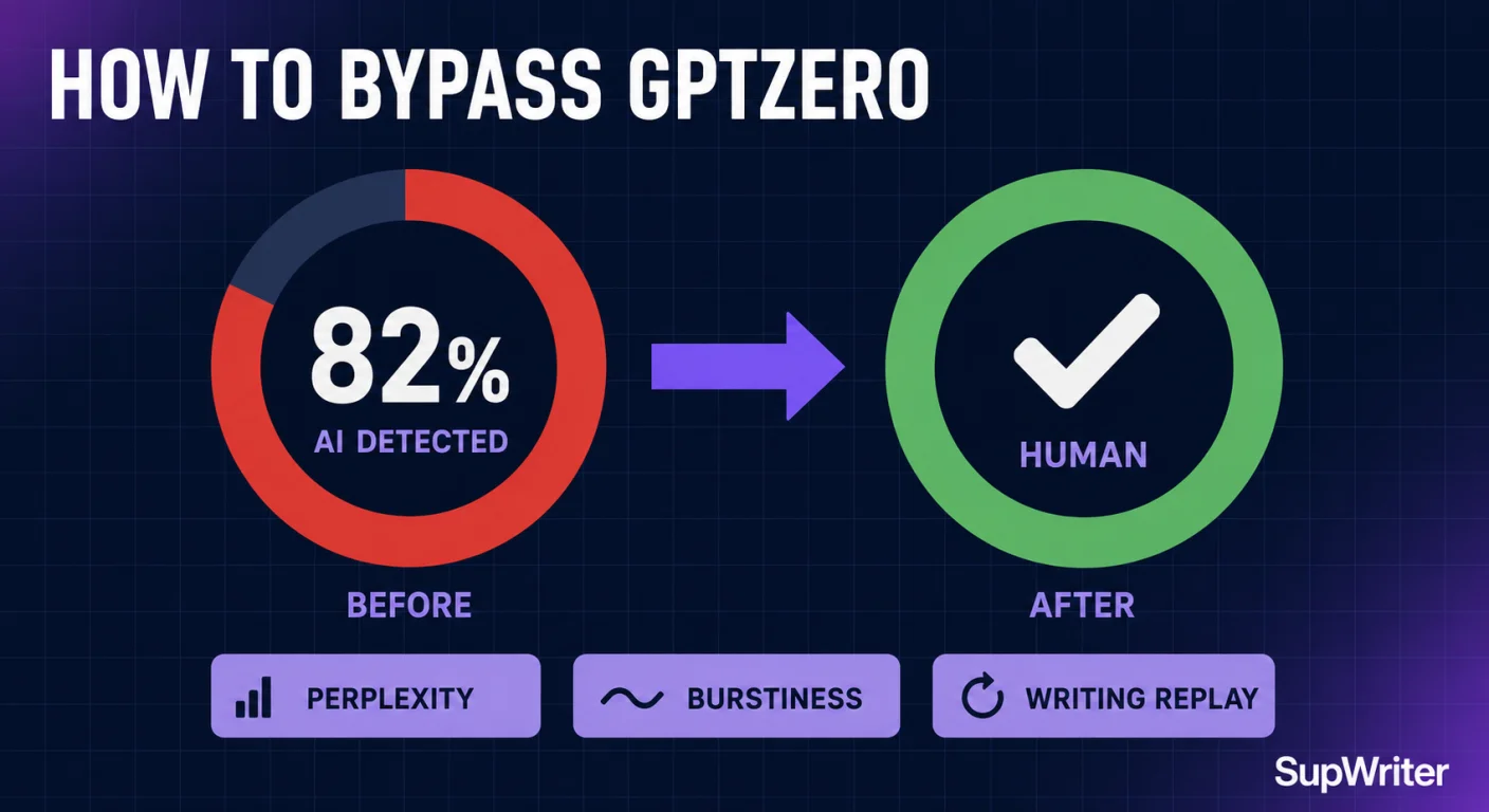 How to Bypass GPTZero: Step-by-Step Guide + Tools (2026)