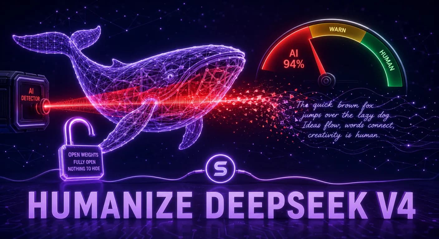 How to Humanize DeepSeek V4 Text and Pass AI Detectors (2026)