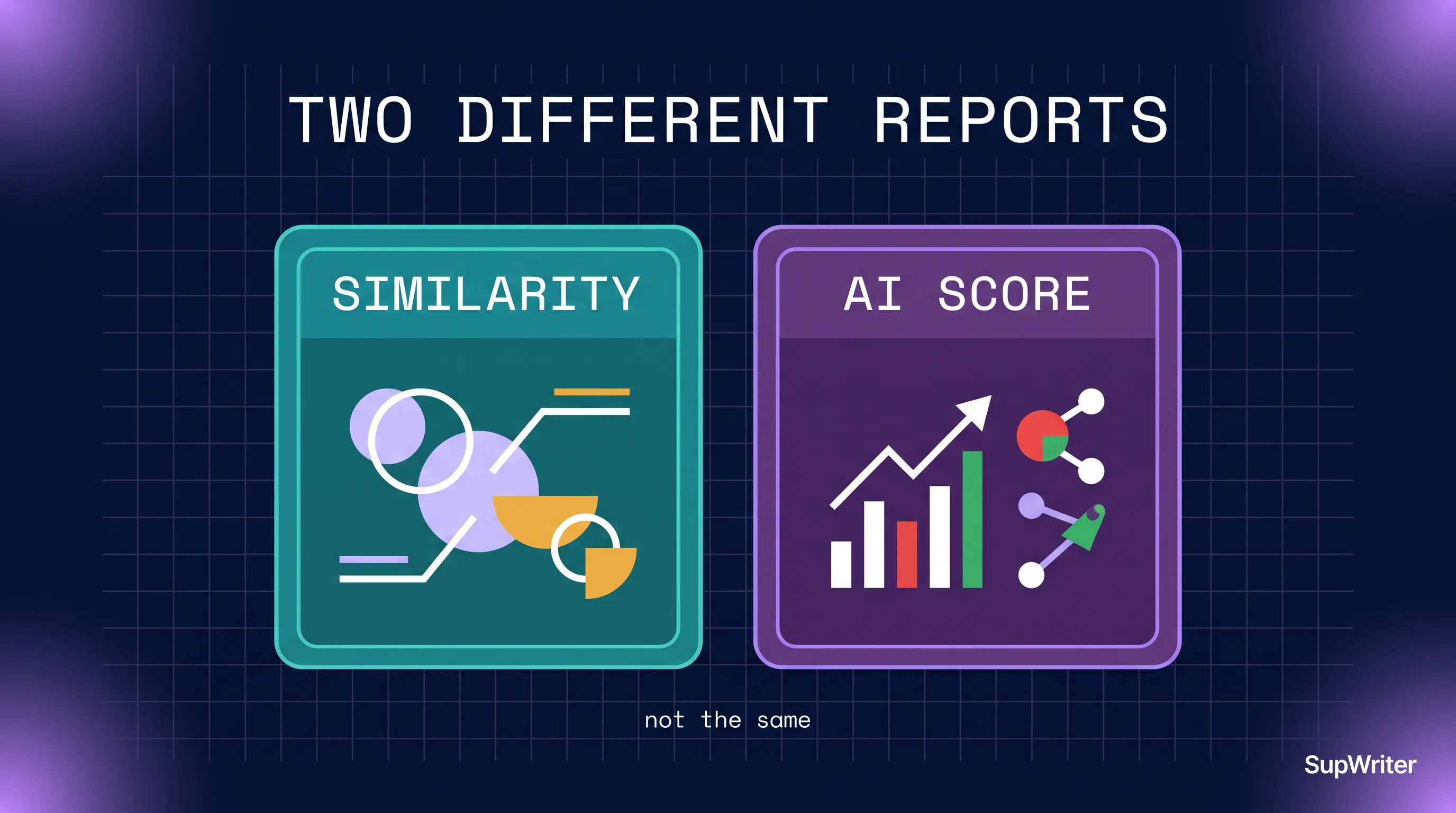 Turnitin Similarity Score vs AI Score: Two Different Reports Everyone Confuses